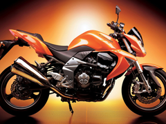 Пазлы онлайн. Картинка №771: Оранжевый мотоцикл
